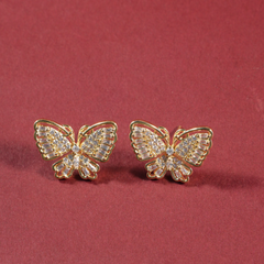 CZ butterfly tops