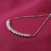 CZ Ladies ADJ Braslet