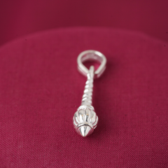Silver gada pendant