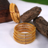 Temple 6 piece bangles set