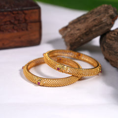 Temple 6 piece bangles set