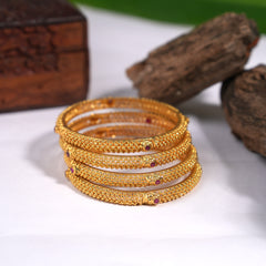 Temple 6 piece bangles set