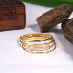 4 pieces machine made bangles