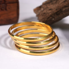 4 piece machine made bangles