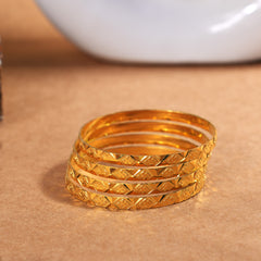 Swastik 6 pieces khila bangles
