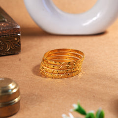 Swastik 6 pieces khila bangles