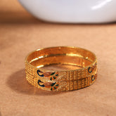 6 pieces peacock bangles