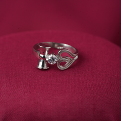 Silver om ring