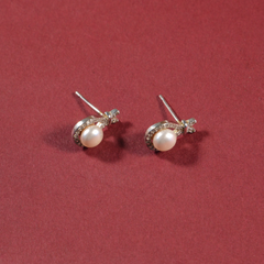 CZ pearl fancy tops