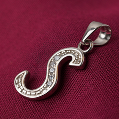 Alphabate Pendent