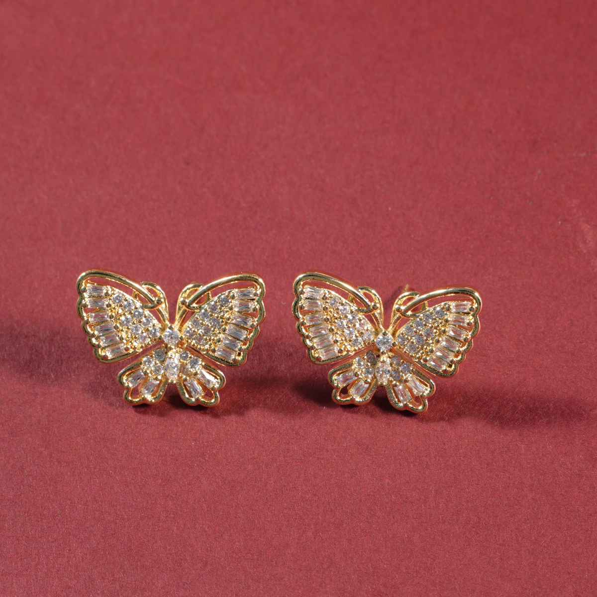 CZ butterfly tops