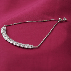 CZ Ladies ADJ Braslet