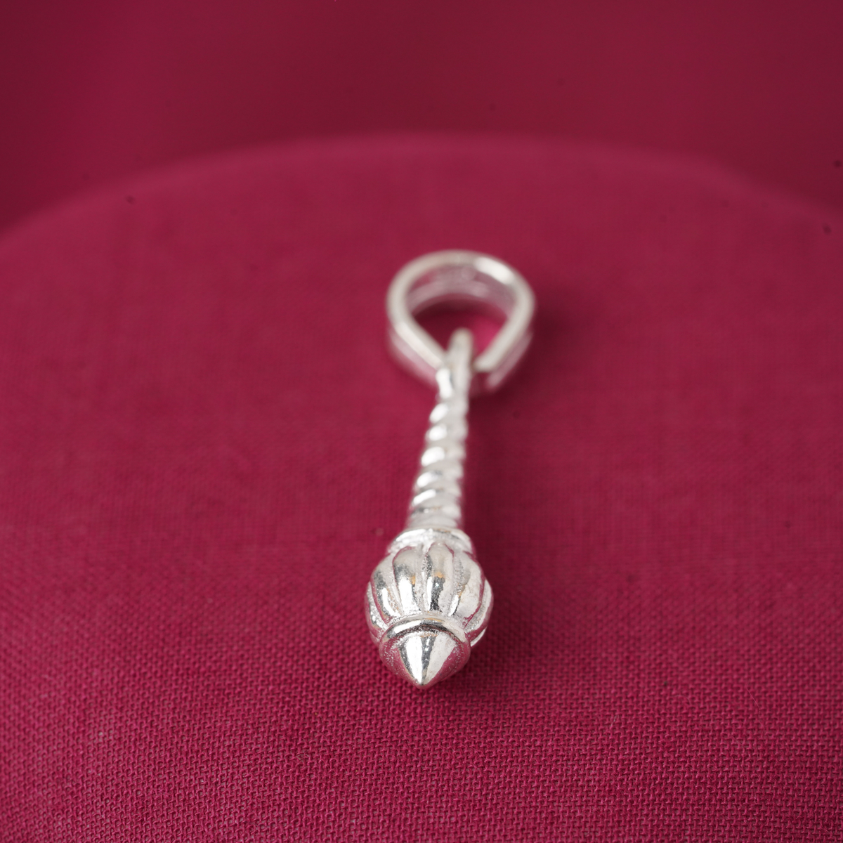 Silver gada pendant