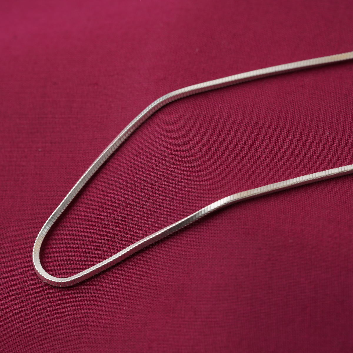 Silver fancy chain