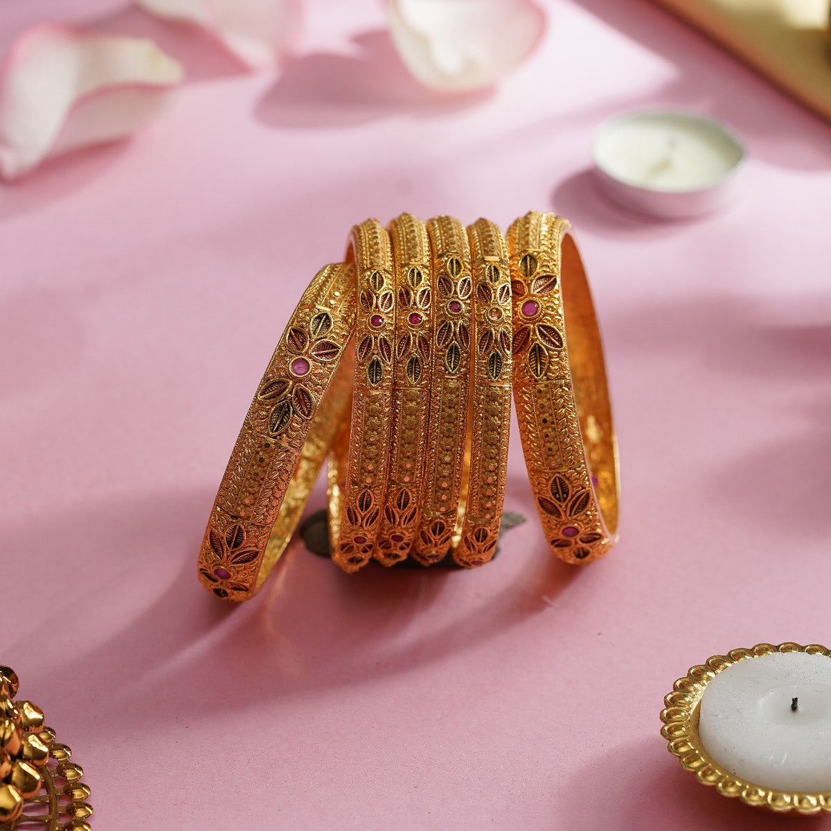 6 pieces culcutti bangles