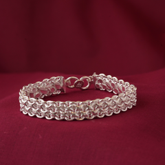 Silver gents bracelet