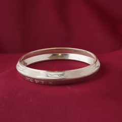 Silver gents kada