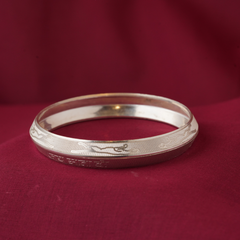 Silver gents kada