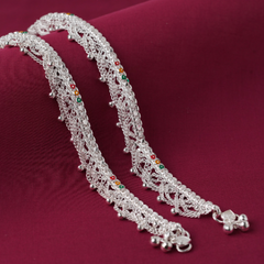 premium Silver payal