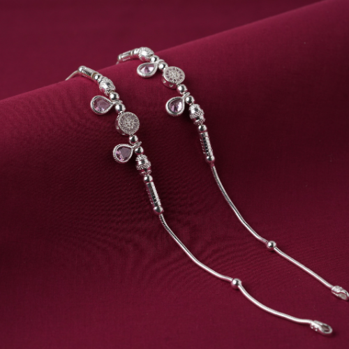 premium Silver payal