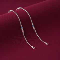 premium Silver payal
