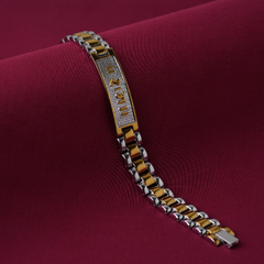 Silver gents bracelet