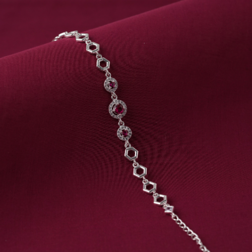 Silver ladies bracelet