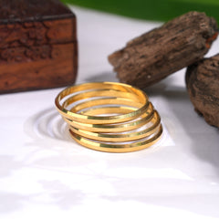 4 piece machine made bangles