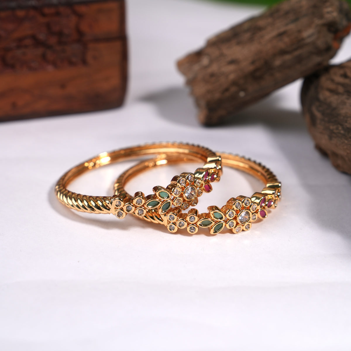 CZ 2 pieces kada