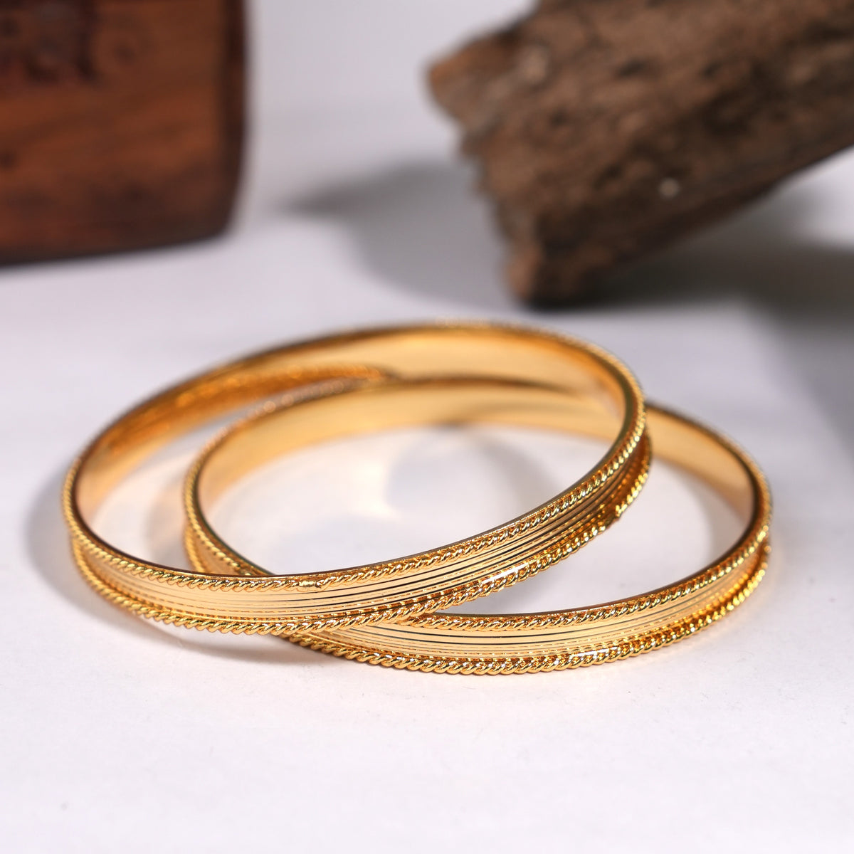 2 Piece machine made bangles