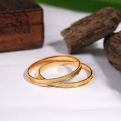 2 Piece machine made bangles