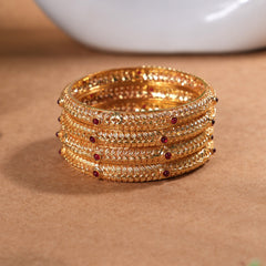 Premium temple bangles