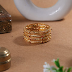 Premium temple bangles