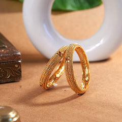 6 pieces temple bangles