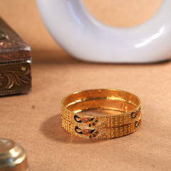6 pieces peacock bangles